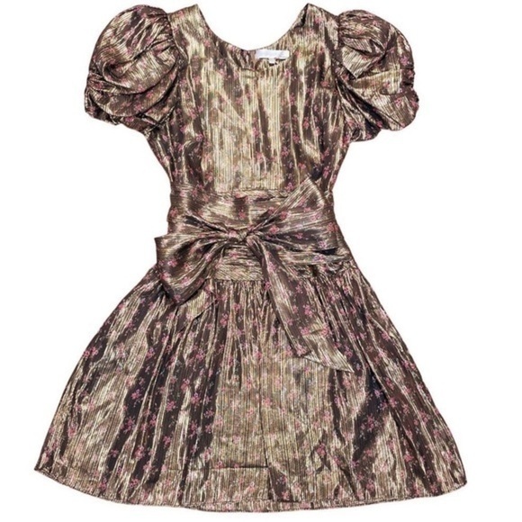 LoveShackFancy silk Mercy Dress NWT - Picture 2 of 10